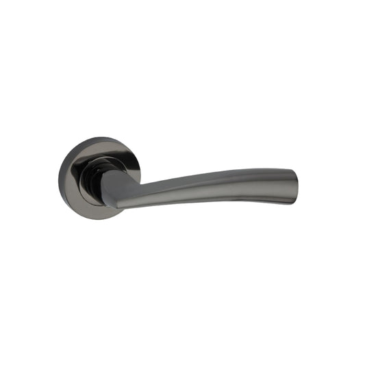 Leygo Lever Door Handle Black Nickel