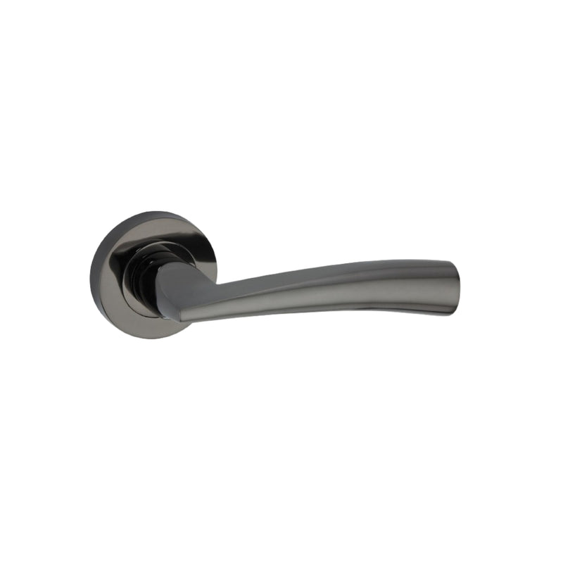 Leygo Lever Door Handle Black Nickel