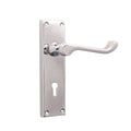 Victorian (Scroll) Lever on Backplate Door Handle