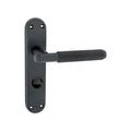 Connaught Knurled Lever on Backplate Door Handle