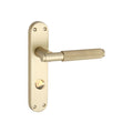 Connaught Knurled Lever on Backplate Door Handle
