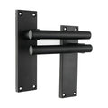 Jura Lever on Backplate Door Handle