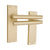 Latch Backplate / Satin Brass