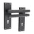 Lock Backplate / Matt Black