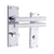 Bathroom Backplate / Polished Chrome