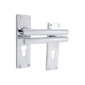 Jura Lever on Backplate Door Handle