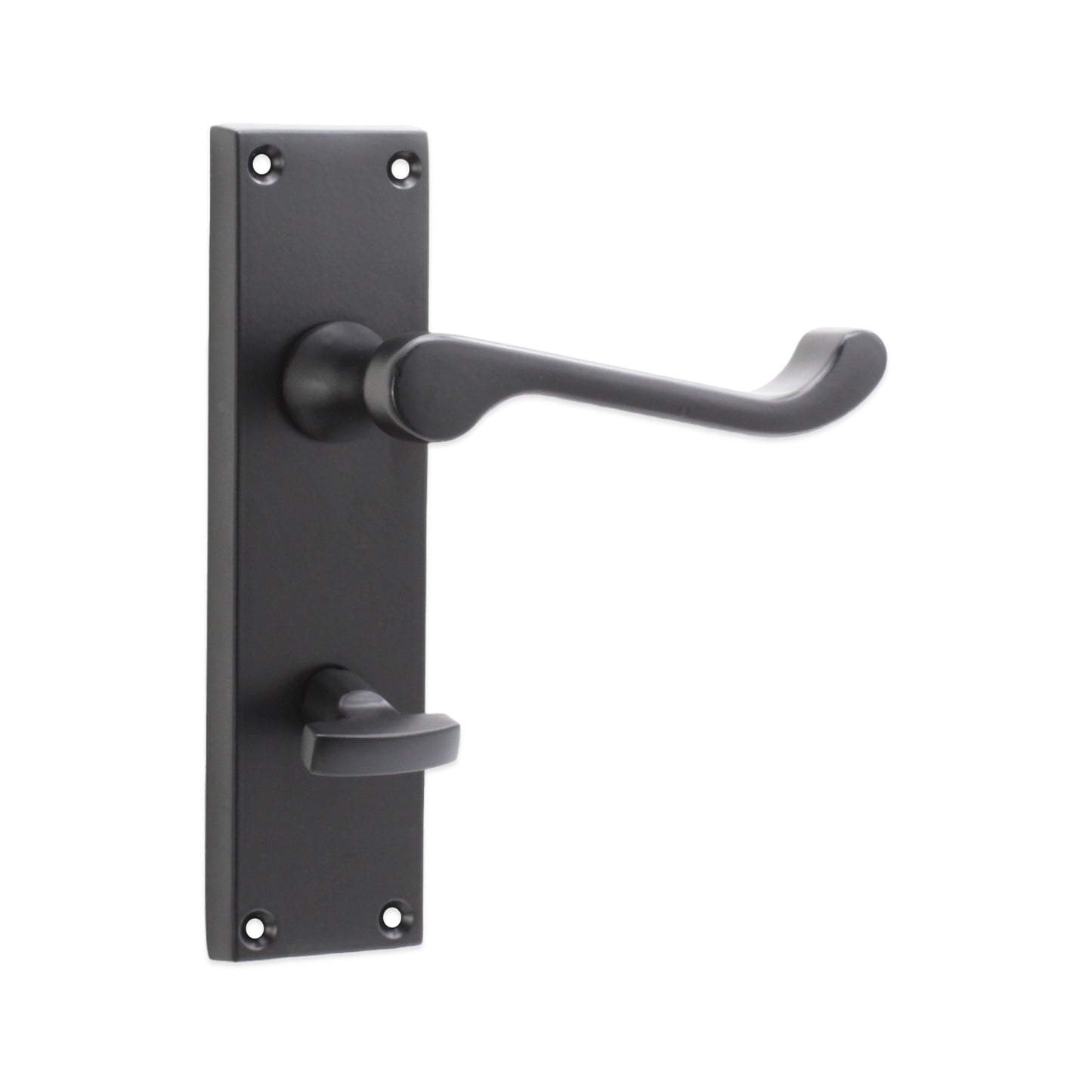 Victorian (Scroll) Lever on Backplate Door Handle
