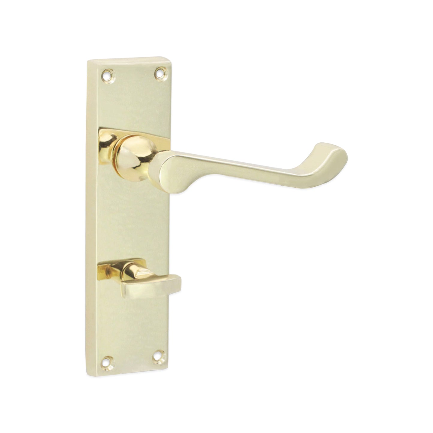 Victorian (Scroll) Lever on Backplate Door Handle
