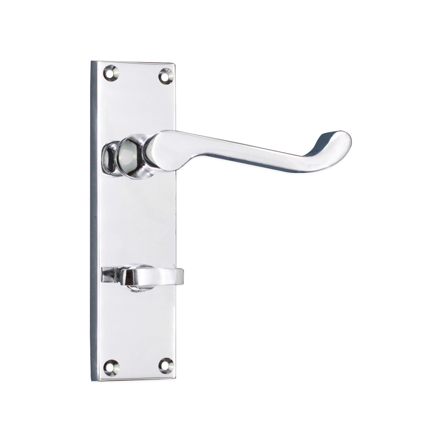 Victorian (Scroll) Lever on Backplate Door Handle