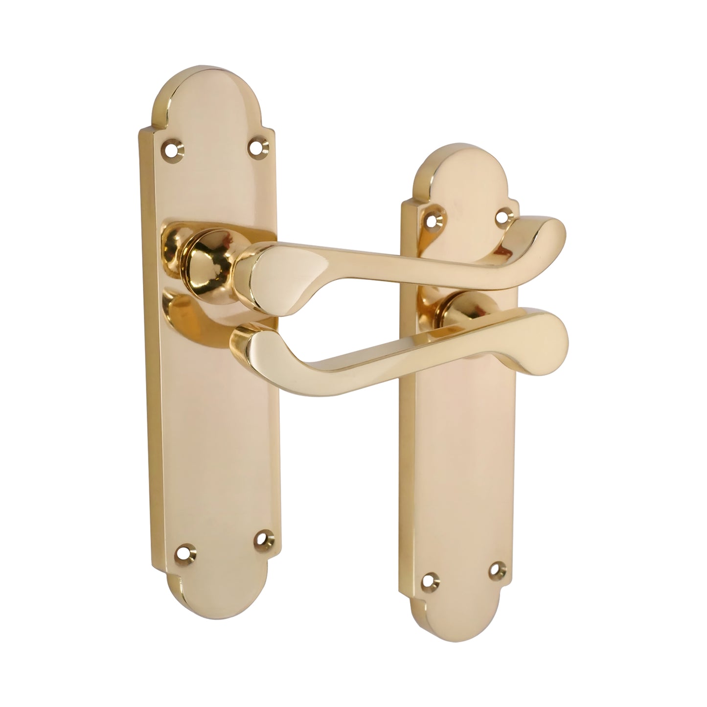 Oakley Lever on Backplate Door Handle