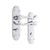 Bathroom Backplate / Polished Chrome