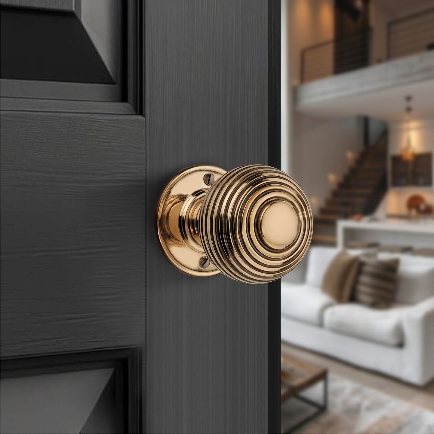 Beehive Large 60mm Mortice Door Knob