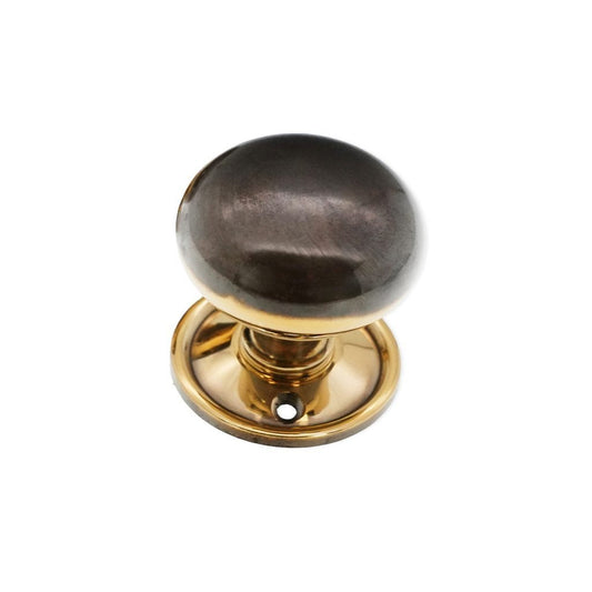 Large Cottage Door Knob – Mortice / Rim Aged Brass Love Handles uk
