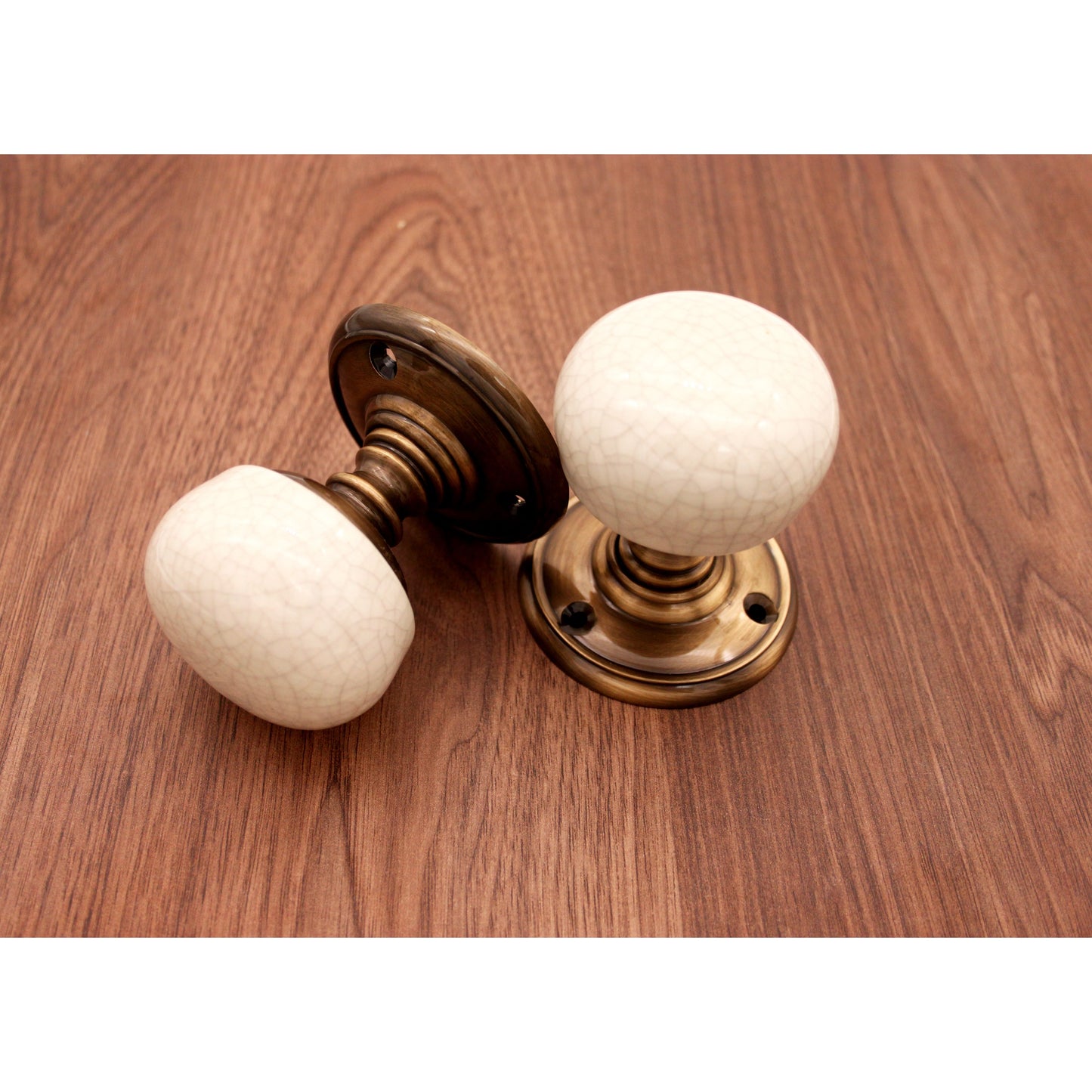 Crackled Porcelain Mortice Door Knob