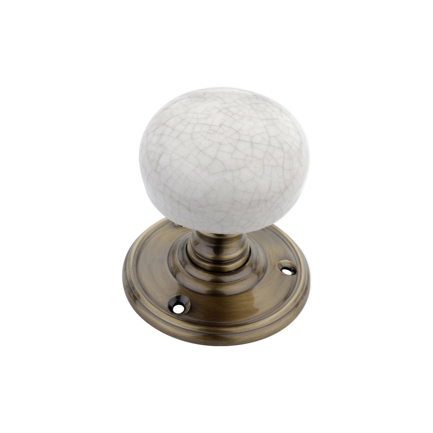 Crackled Porcelain Mortice Door Knob