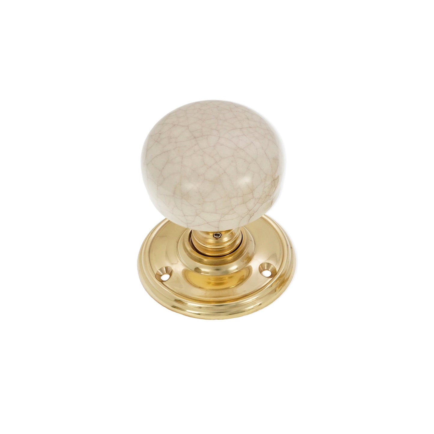 Crackled Porcelain Mortice Door Knob