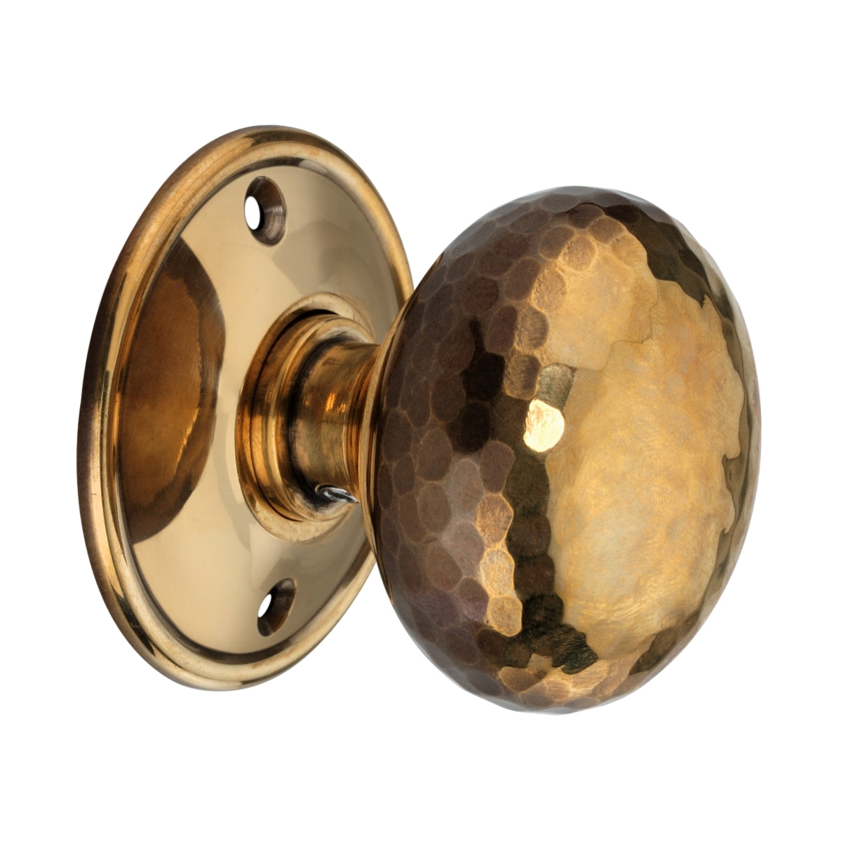 Hammered Cottage Large Mortice/Rim Door Knob