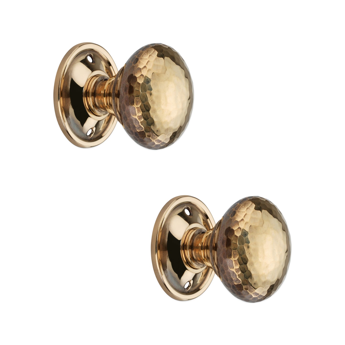Hammered Mushroom Mortice/Rim Door Knob
