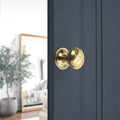 Hammered Mushroom Mortice/Rim Door Knob