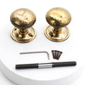 Hammered Mushroom Mortice/Rim Door Knob