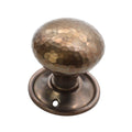 Hammered Mushroom Mortice/Rim Door Knob