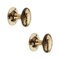 Hammered Oval Mortice Door Knob