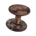 Hammered Oval Mortice Door Knob