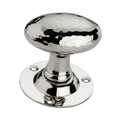 Hammered Oval Mortice Door Knob