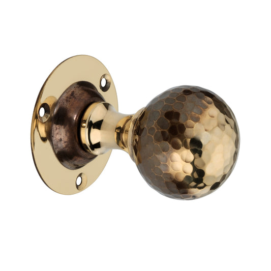 Hammered Ball Mortice Door Knob