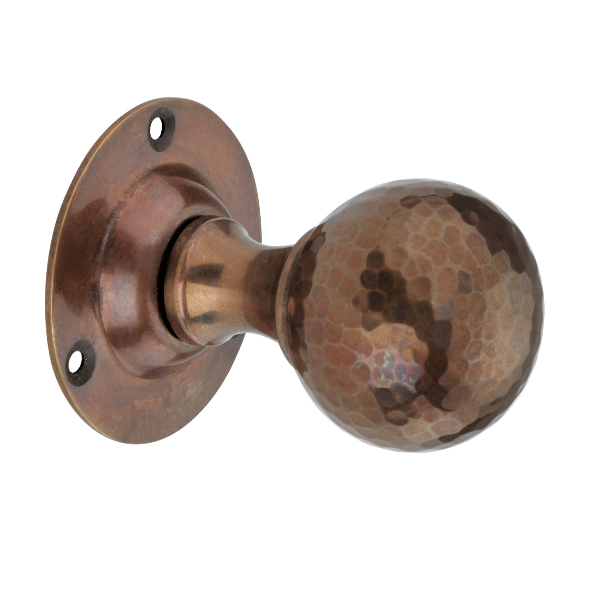 Hammered Ball Mortice Door Knob