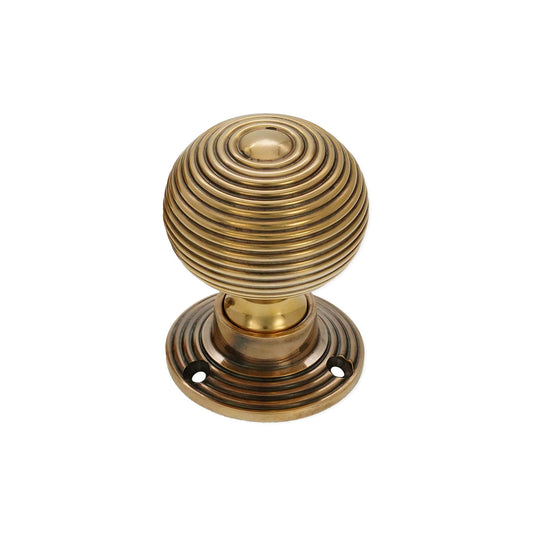 Ribbed Door Knob – Mortice / Rim