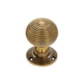 Ribbed Door Knob – Mortice / Rim
