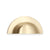 Large / Satin Brass
