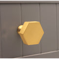 Hexagonal Cupboard Knob