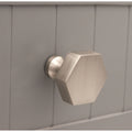 Hexagonal Cupboard Knob