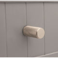 Knurled Cylinder Cupboard Pull