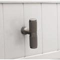 Knurled T bar Cupboard Pull