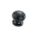 Ebonised Beehive Cupboard Knobs