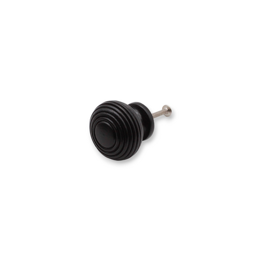 Ebonised Beehive Cupboard Knobs
