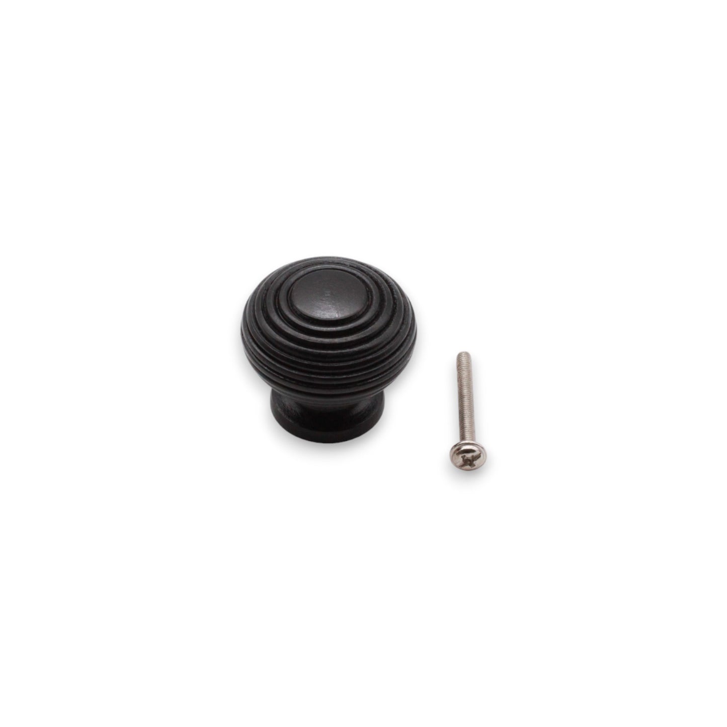 Ebonised Beehive Cupboard Knobs