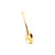 87mm / Polished Brass