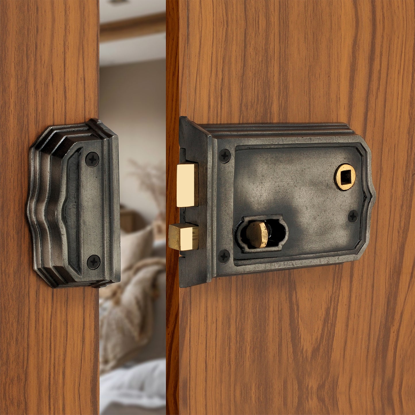 Gothic Rim Latch