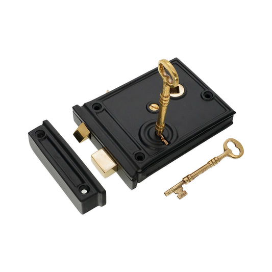 Horizontal Rim Lock