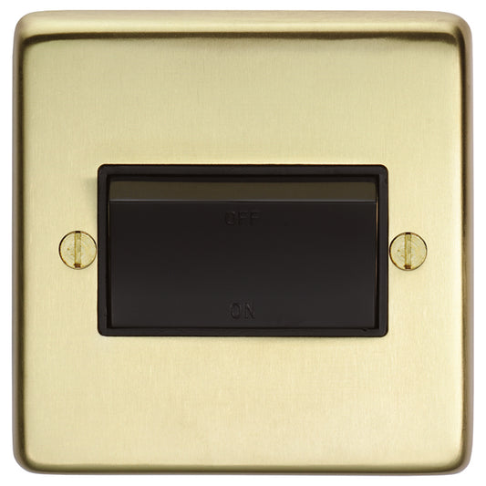 Stainless steel Fan Switch - Satin Brass