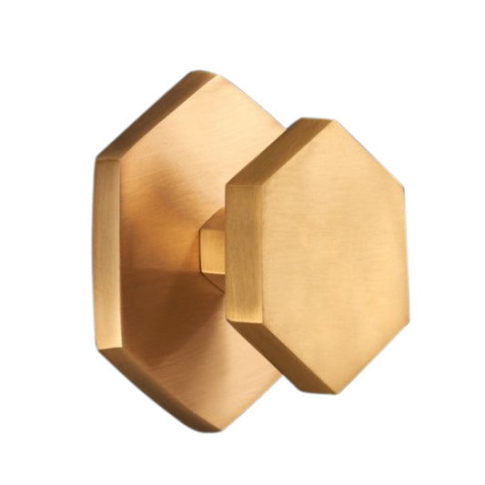 Hexagonal Centre Door Knob
