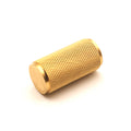Knurled Cylinder Cupboard Pull