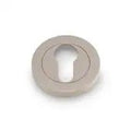 Euro Profile Concealed Fix Escutcheon Satin Nickel Love Handles uk