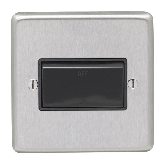 Stainless steel Fan Switch - Satin Stainless Steel