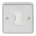Stainless steel Unswitched Fuse Spur - Satin Stainless Steel