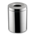 Ecoline Polished Stainless 7 Ltr Fire Resistant Waste Bin